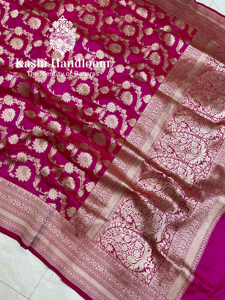 Banaras Handloom Pure Katan silk Saree